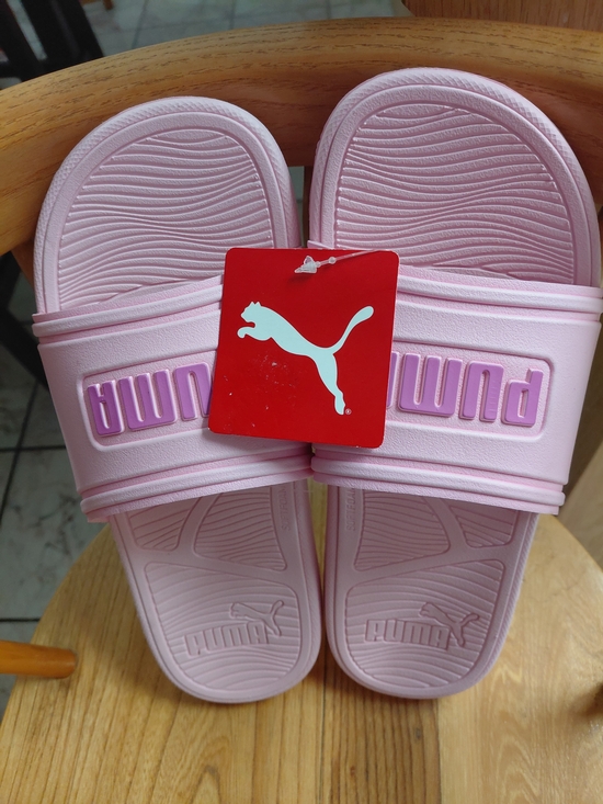 Puma Shoes - Brand New Women's Puma Pink Slide Sandals
